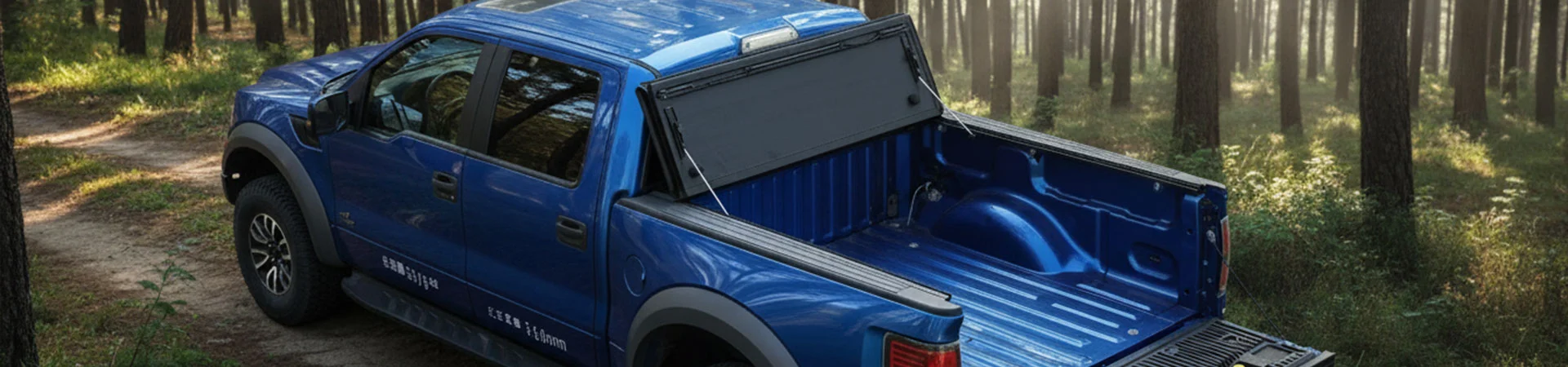 Low Profile Hard Quad-fold Tonneau Cover