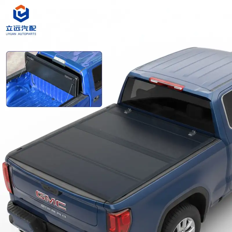 Cur elige Locum Profile Hard Quad-Fold Tonneau Cover for GMC?