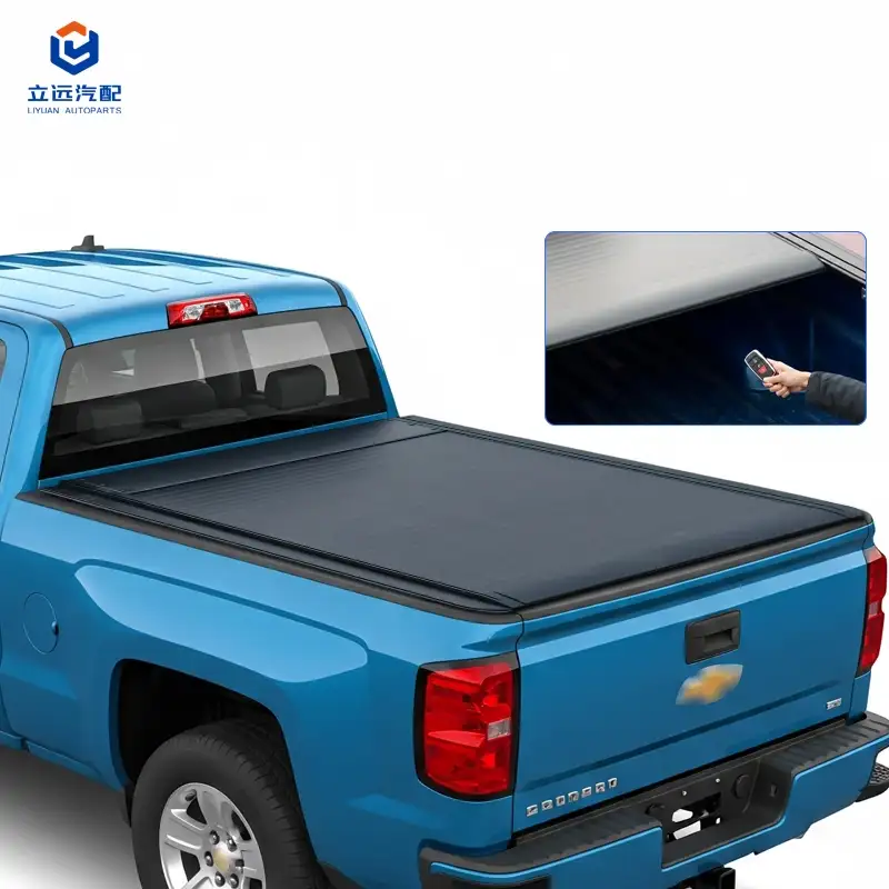 Electric Hard Aluminium Retractable Tonneau Cover for Chevrolet Lincoln