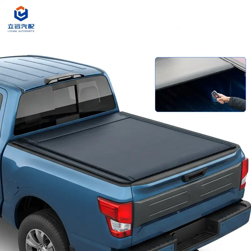 Electric Hard Aluminium Retractable Tonneau Cover for Nissan Mitsubishi