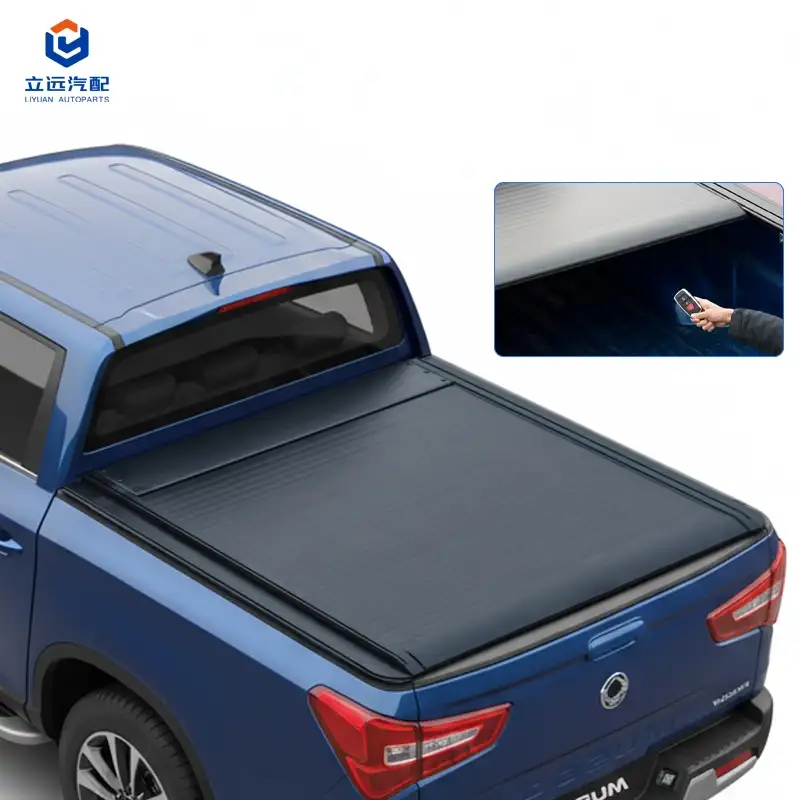 Electric Hard Aluminium Retractable Tonneau Cover for Ssangyong
