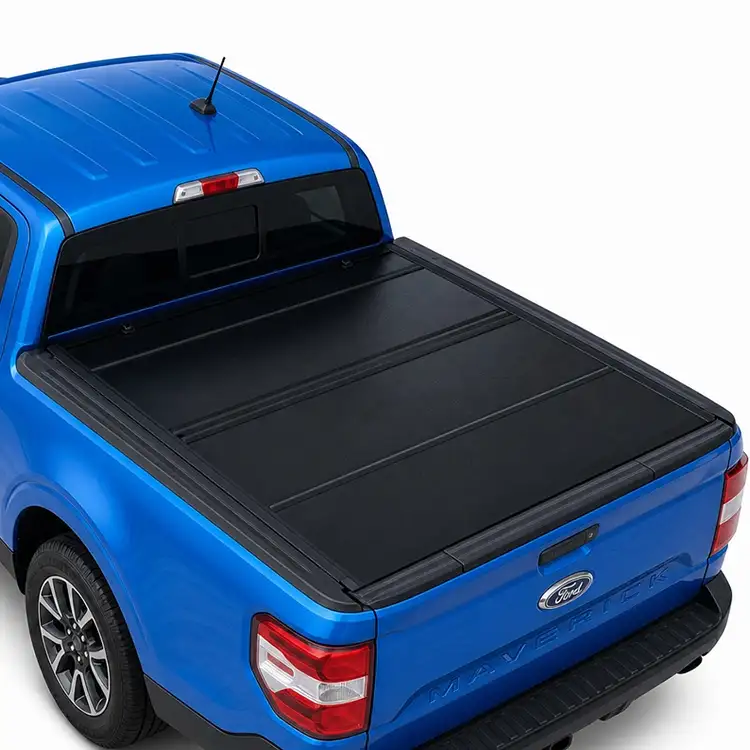 Low Profile Hard Quad-fold Tonneau Cover for Ford Maverick