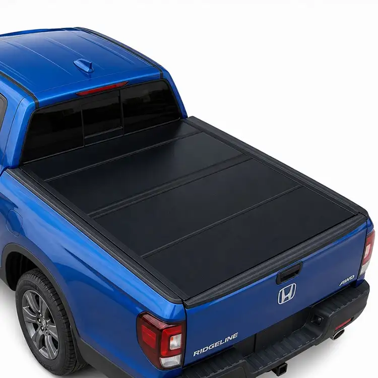 Low Profile Hard Quad-fold Tonneau Cover for Honda Ridgeline