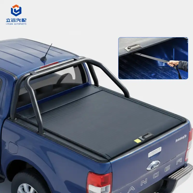 Aluminium Retractable Tonneau Ford Jeep . !