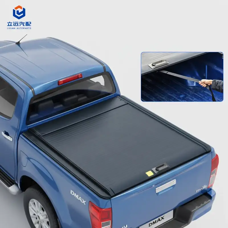 Manual Hard Aluminium Retractable Tonneau Cover for Isuzu