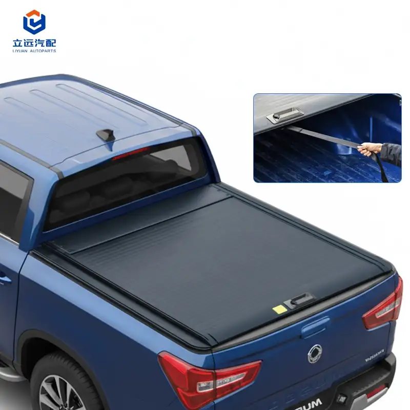 Manual Hard Aluminium Retractable Tonneau Cover for Ssangyong