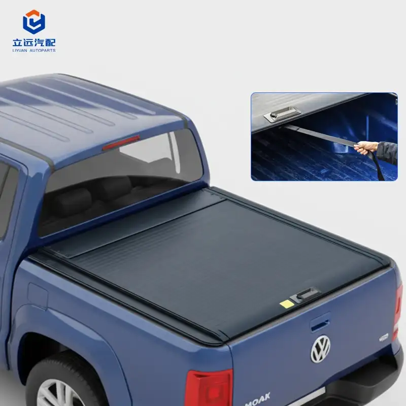 Manual Hard Aluminium Retractable Tonneau Cover for Volkswagen
